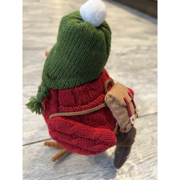 Featherly Friends Fabric Bird Digby Spritz Target Hiking Backpack Christmas NWOT - Picture 2 of 5